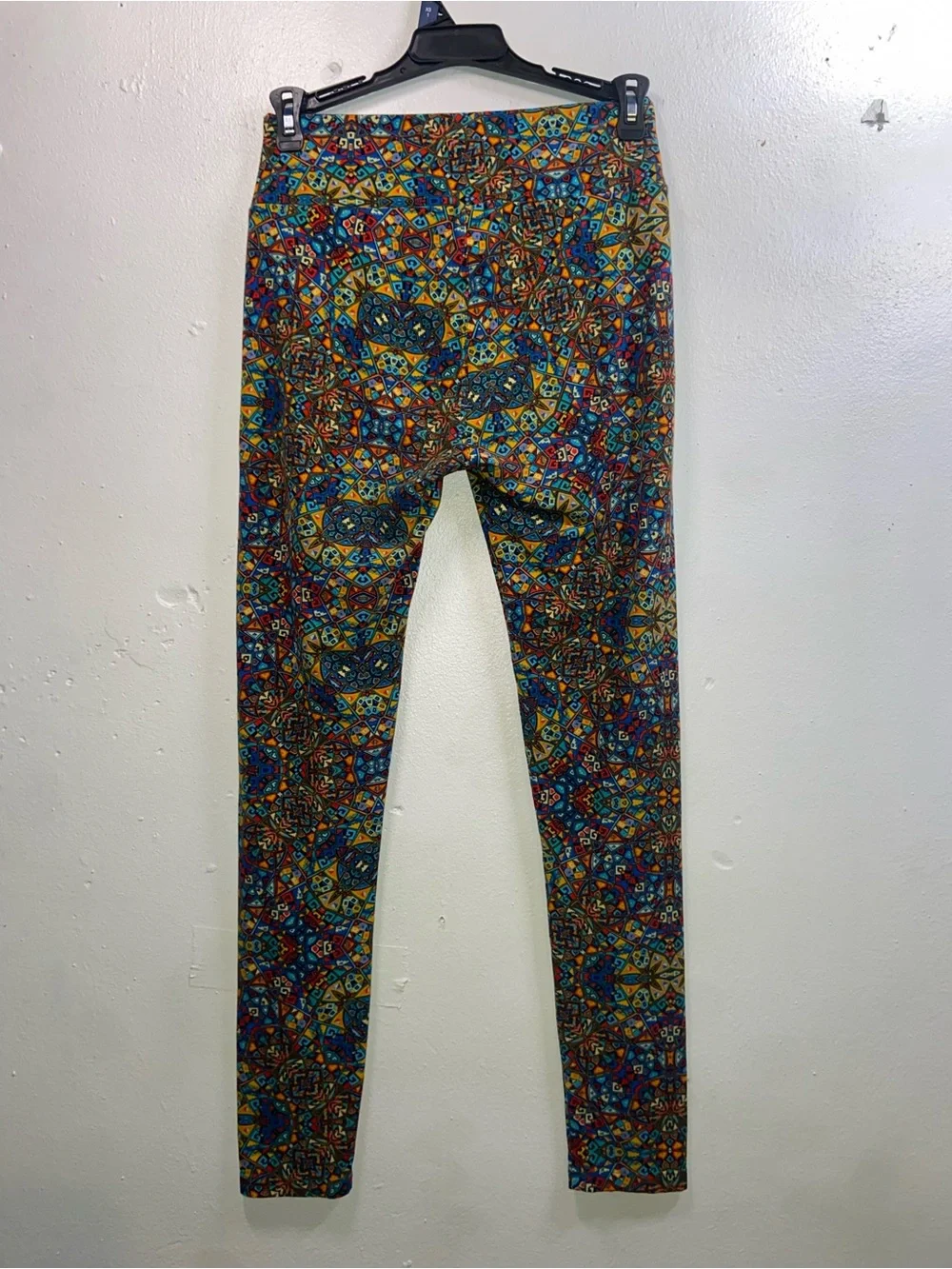 LuLaRoe Maximalist Eclectic Athleisure Multicolor Geometric Mosaic Leggings